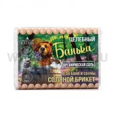 КЛ Банька Соляной брикет для бани 1300г Целебный
