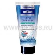 Dermanika крем после бритья, с ментолом, 75мл