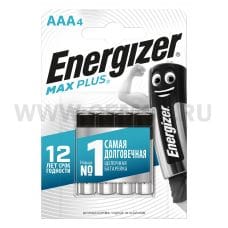 Energizer батарейки MAX PLUS  AAA бл4