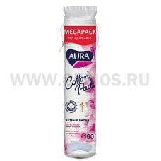 AURA Ватные диски бл150