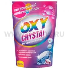 ЧЗ OXY CRYSTAL 600гр кислородный отбеливатель д/цветно белья