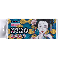 Бумага туалетная АТОРИ МЕИКО 3х-сл бл10