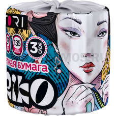 Бумага туалетная АТОРИ МЕИКО 3х-сл бл1 27м