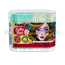 АТОРИ Ватные палочки бл300 Цветные банка Овал