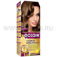Краска-крем д/волос Eclair OMEGA-9 6,7 Натуральный кофе