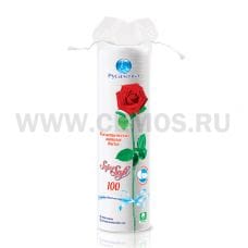 РУСАЛОЧКА ватные диски Super Soft 100шт. ***
