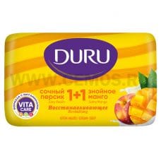 Duru Крем 1+1 80гр\Персик-Манго, Т/м