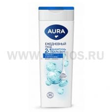 ЧЗ AURA Шампунь-бальзам 2 в 1, ежедневный уход 380мл ЧЗ AURA Шампунь-бальзам 2 в 1, ежедневный уход 380мл