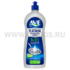 AVE 750г PLATINIUM Лимон средство для мытья посуды, М/с