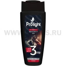 ЧЗ PROLIGHT MEN гель д/душа 400мл 3 в 1 Сила