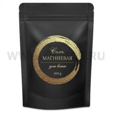 GREENFIELD  600гр соль магниевая для ванн, Ч/с