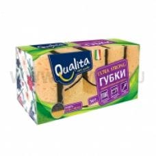 QUALITA Губки д/посуды Extra strong бл5