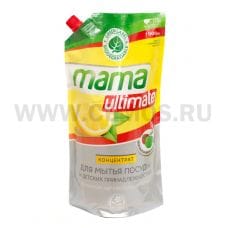 ЧЗ MamaLemon 1л концентр д/мытья посуды с аром лимона дойпак