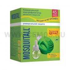 MOSQUITALL прибор универсальная защита от комаров + 45 ночей