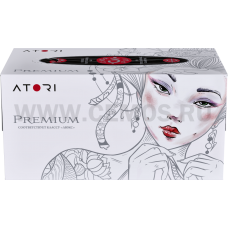 Салфетки АТОРИ ПРЕМИУМ 3х-сл бл170 Белые в картон.упаковке