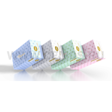 Салфетки АТОРИ 2х-сл бл250 Белые в картонной упаковке