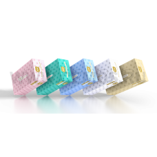 Салфетки АТОРИ КОЛОРС 2х-сл бл200 Белые в картонной упаковке