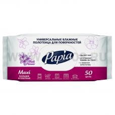 Полотенца влажные Papia бл50 BALI FLOWER