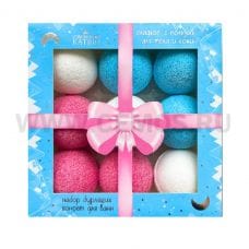 КЛ Candy baht bar П/н 360г Бурлящие шары Голубая кор (9*40г)