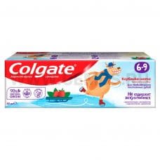Colgate  60мл Для детей 6-9 Вкус клубники и мяты,З/п***