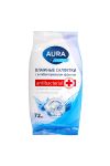 AURA Family Влаж.салф. 70шт Антибактериальные