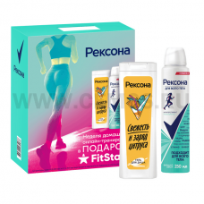 РЕКСОНА п/н СПОРТ + FITSTARS (дез/спрей 250+ гель д/душа200)