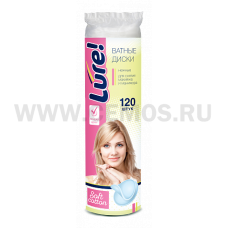 LURE Ватные диски бл 120