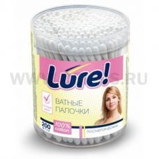 LURE Ватные палочки 200 шт стакан