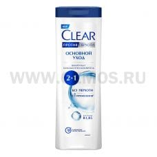CLEAR 380мл Шампунь 2в1 ОСНОВНОЙ УХОД