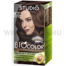 ЧЗ БИГ Краска-крем д/волос Biocolor 6,45 Каштановый