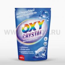 OXY CRYSTAL 600гр кислородный отбеливатель д/белого белья