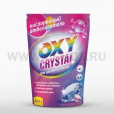 ЧЗ OXY CRYSTAL 600гр кислородный отбеливат д/цветного белья