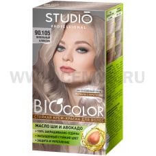 Краска-крем д/волос Biocolor 90,105 Пепельный блондин