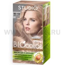 Краска-крем д/волос Biocolor 90,108 Жемчужный блондин