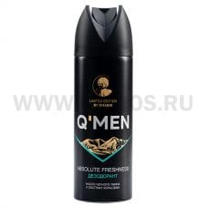 Д/т Q'MEN Абсолютная свежесть 200мл мужской