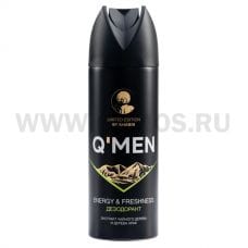 Д/т Q'MEN Энергия и свежесть 200мл мужской