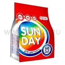 SUNDAY 3кг автомат для цветного, С/п