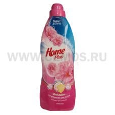 HOME PLUS  910мл кондиционер для белья Дикая роза (розовый)