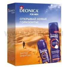 DEONICA  For MEN Заряд энергии ( пена д/бритья+АТ ролик )