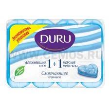 ЧЗ Duru Крем 1+1 4*80гр\Морские минералы, Т/м
