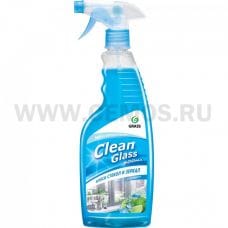 CLEAN Glass 600мл Голубая лагуна блеск д/стекл и зеркал, Ч/с