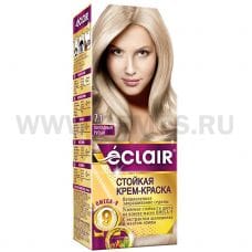Краска-крем д/волос Eclair OMEGA-9 7,1 Холодный русый
