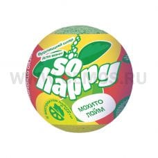 КЛ SOHappy Бурлящий шар 120г для ванны Мохито Лайм