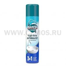 BARFIN 300см3 Чудо-пена Антиналет  чистящее для сантехники