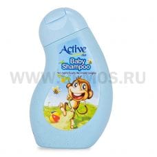 ЧЗ АКТИВ 250мл Обезьянка 0+  аромат ванили детский шампунь