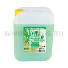 ХЭЛП Жид/мыло-крем 5л Зеленый чай