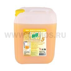 ХЭЛП Жид/мыло-крем 5л Молоко и мёд