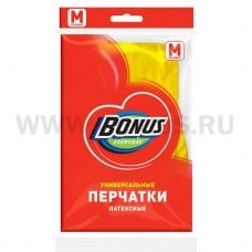 BONUS Перчатки латексные Универсальные М***